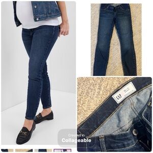 Dark Blue Maternity Jeans
